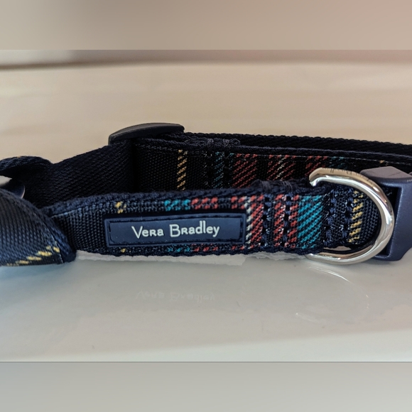 Vera Bradley Dog Pet Collar Tartan Plaid - Picture 4 of 7